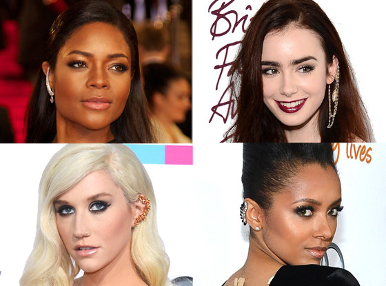 Naomie Harris, Lilly Collins, Kesha, Kat Graham Naomie Harris, Lilly Collins, Kesha, Kat Graham